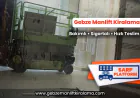 Gebze Manlift Kiralama