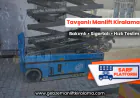 Tavşanlı Manlift Kiralama