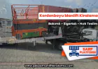 Kordonboyu Manlift Kiralama