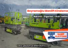 Bayramoğlu Manlift Kiralama