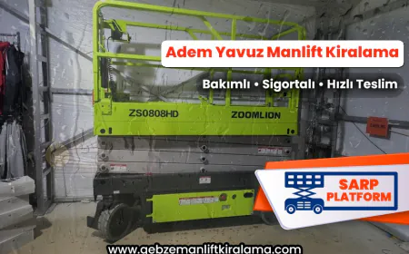 Adem Yavuz Manlift Kiralama