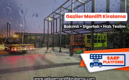 Gaziler Manlift Kiralama