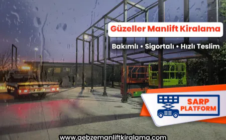 Güzeller Manlift Kiralama