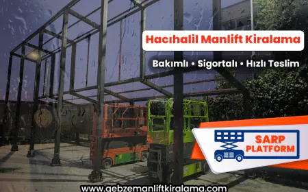Hacıhalil Manlift Kiralama
