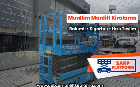 Muallim Manlift Kiralama