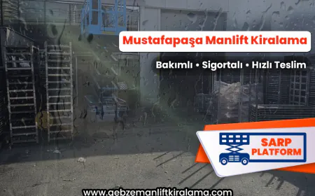 Mustafapaşa Manlift Kiralama