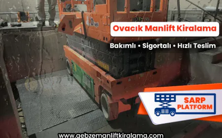Ovacık Manlift Kiralama