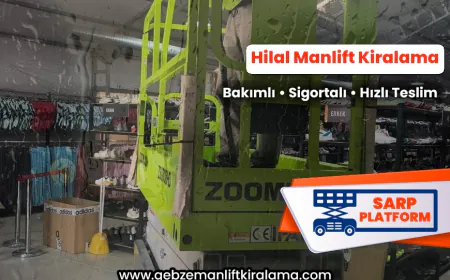 Hilal Manlift Kiralama