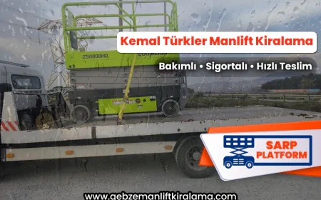 Kemal Türkler Manlift Kiralama