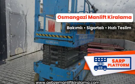 Osmangazi Manlift Kiralama