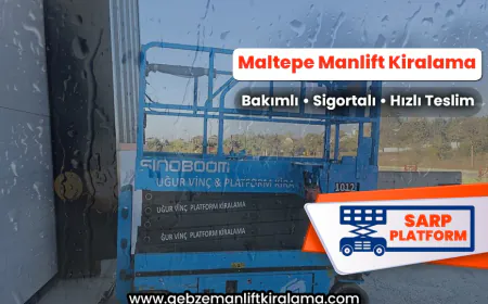 Maltepe Manlift Kiralama