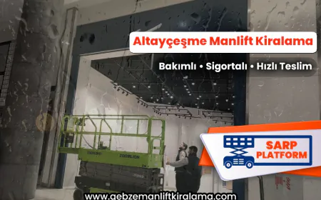 Altayçeşme Manlift Kiralama