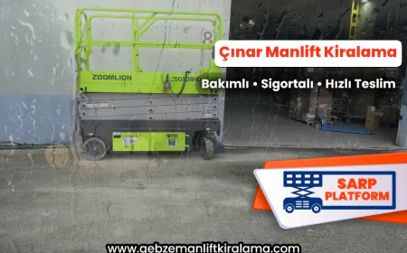 Çınar Manlift Kiralama