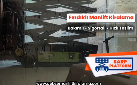 Fındıklı Manlift Kiralama