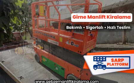 Girne Manlift Kiralama
