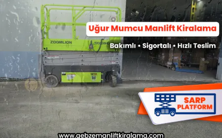 Uğur Mumcu Manlift Kiralama