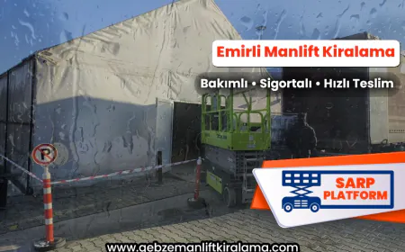 Emirli Manlift Kiralama