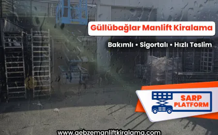 Güllübağlar Manlift Kiralama