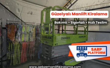 Güzelyalı Manlift Kiralama
