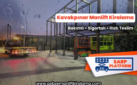 Kavakpınar Manlift Kiralama