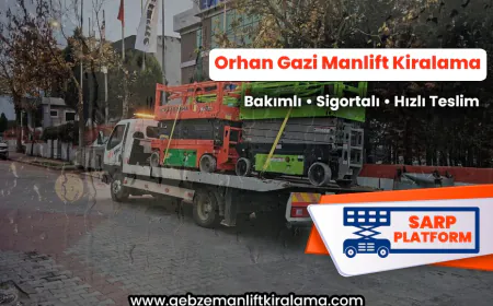 Orhan Gazi Manlift Kiralama