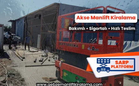 Akse Manlift Kiralama