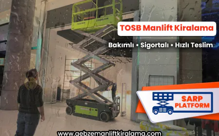 TOSB Manlift Kiralama