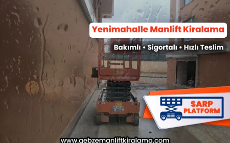 Yenimahalle Manlift Kiralama