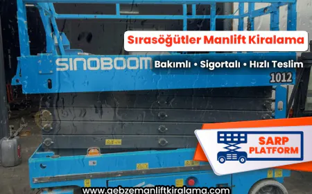 Sırasöğütler Manlift Kiralama