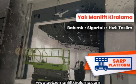 Yalı Manlift Kiralama