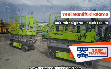 Yeni Manlift Kiralama