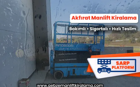 Akfırat Manlift Kiralama