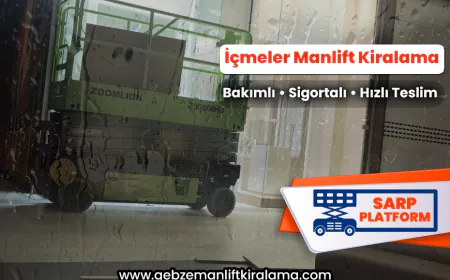 İçmeler Manlift Kiralama