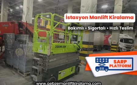 İstasyon Manlift Kiralama
