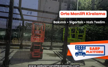 Orta Manlift Kiralama