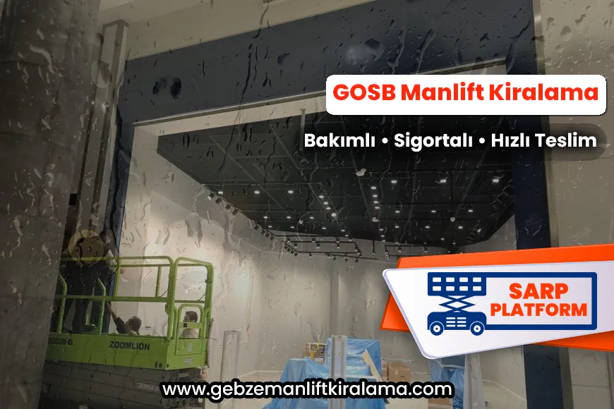 GOSB Manlift Kiralama