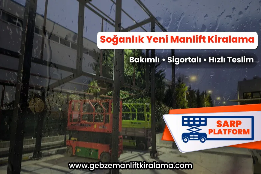 Soğanlık Yeni Manlift Kiralama